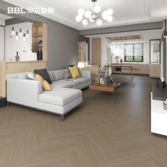 貝爾地板SPC生態石晶地板人字拼6mmBBL-SS6-6004630*126*6+0(0.5)/16P